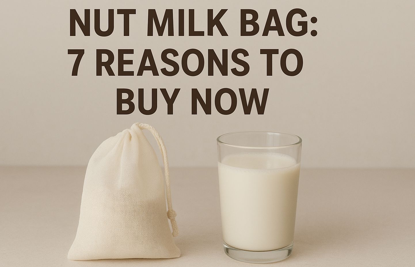 Nut Milk Bag